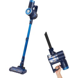 MOA Steelstofzuiger Ultra - 2-in-1 - Kruimeldief - Draadloos - 180 Watt - Zonder zak - VC03DB