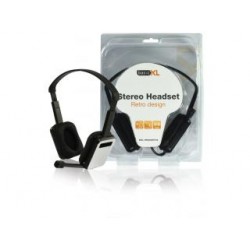 Basicxl Bxl-headset20 Retro Design Stereo Hoofdtelefoon
